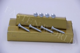 Slotted tapping screws