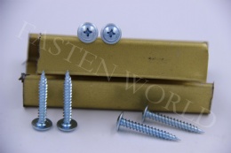 Cross recessed screws