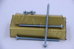 Cross recessed screws