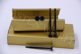 Cross recessed countersunk head self tapping screw