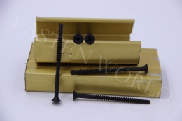 Cross recessed countersunk head self tapping screw