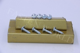 Slotted tapping screws