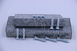 Cross recessed screws