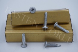 Cross recessed countersunk head tapping screws