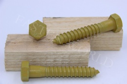 Hexagon head wood screws